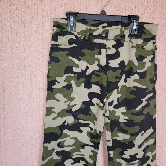 Camo stretch bootleg pant - Picture 6 of 7